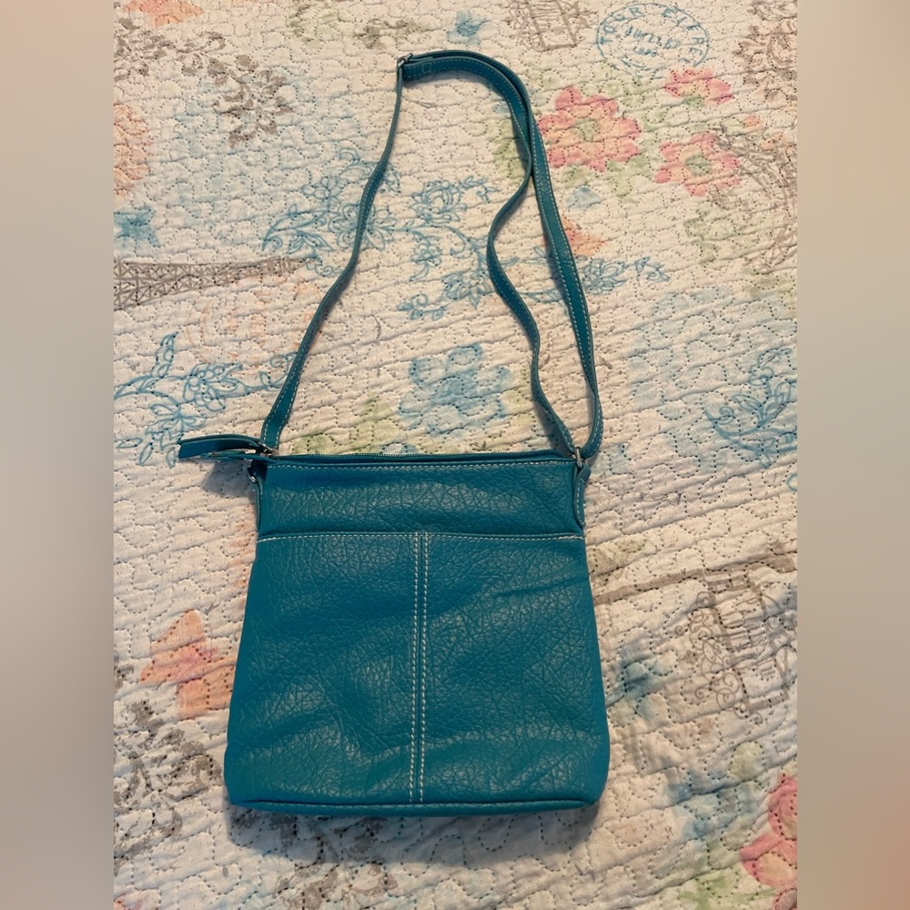 kelly & katie turquoise cross-body bag